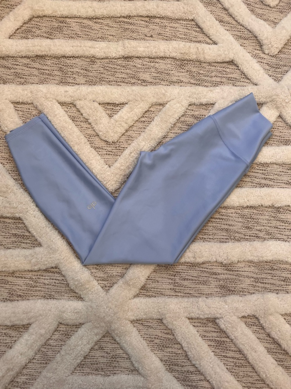 ALO Airlift High Waist 7/8 Seashell Blue Leggings XXS Perfect condition - Picture 3 of 9